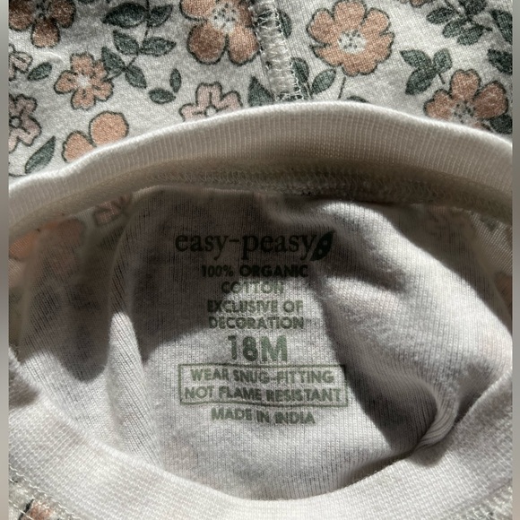 Easy Peasy Two Piece Toddler Floral set - Picture 4 of 4